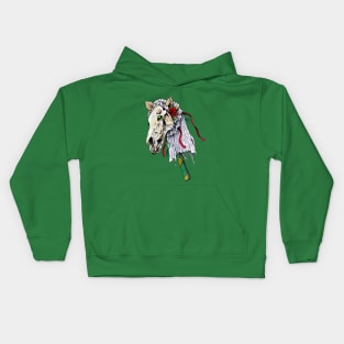 Mari Lwyd Kids Hoodie